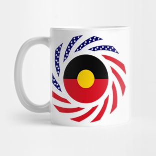 Australian Aboriginal American Multinational Patriot Flag Series Mug